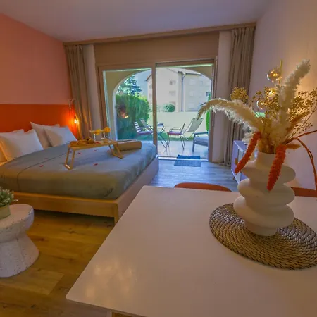 Thermal, Design, Terrasse Apartment Saillon